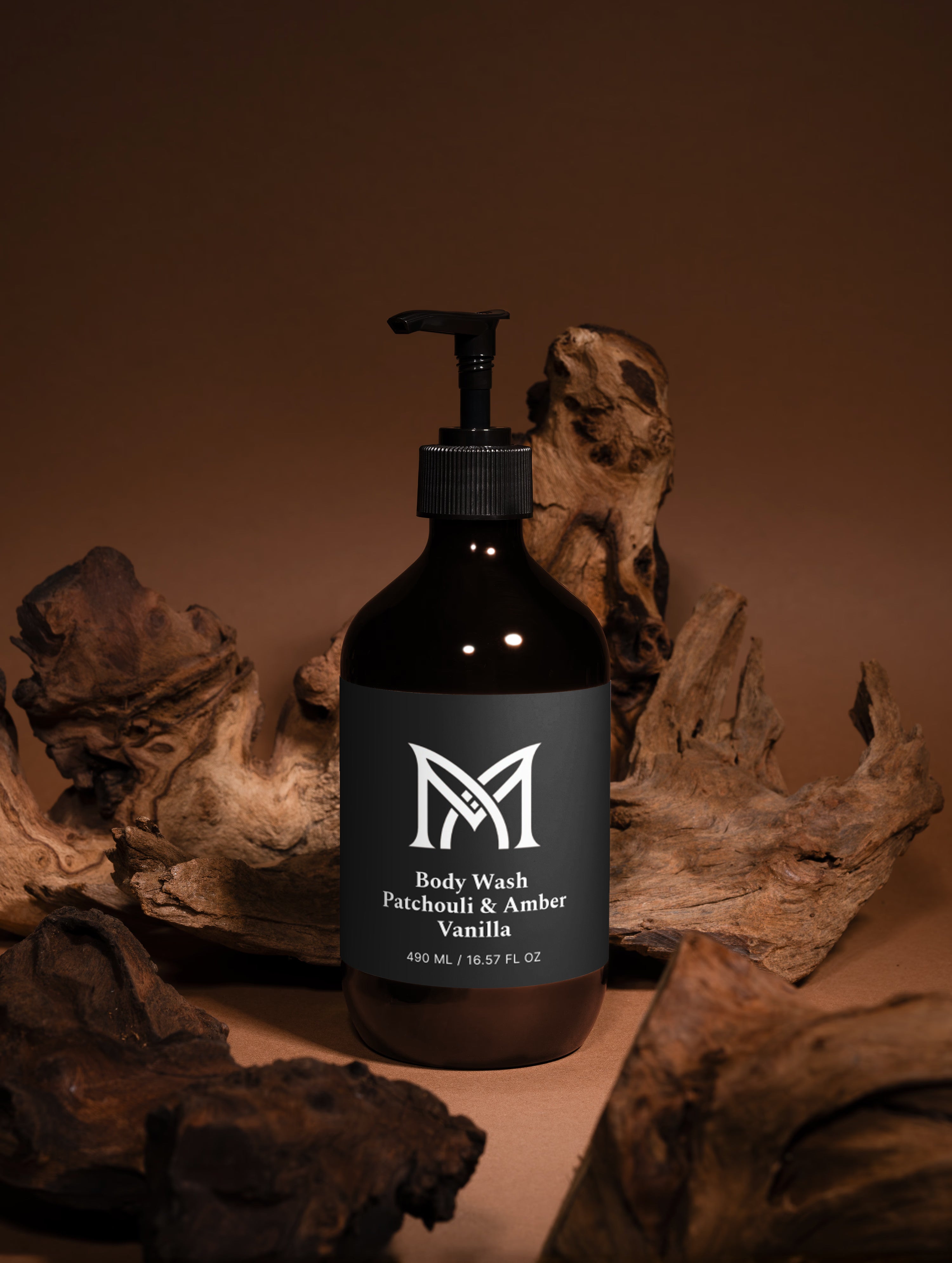 Gel douche, Patchouli et Ambre Vanille