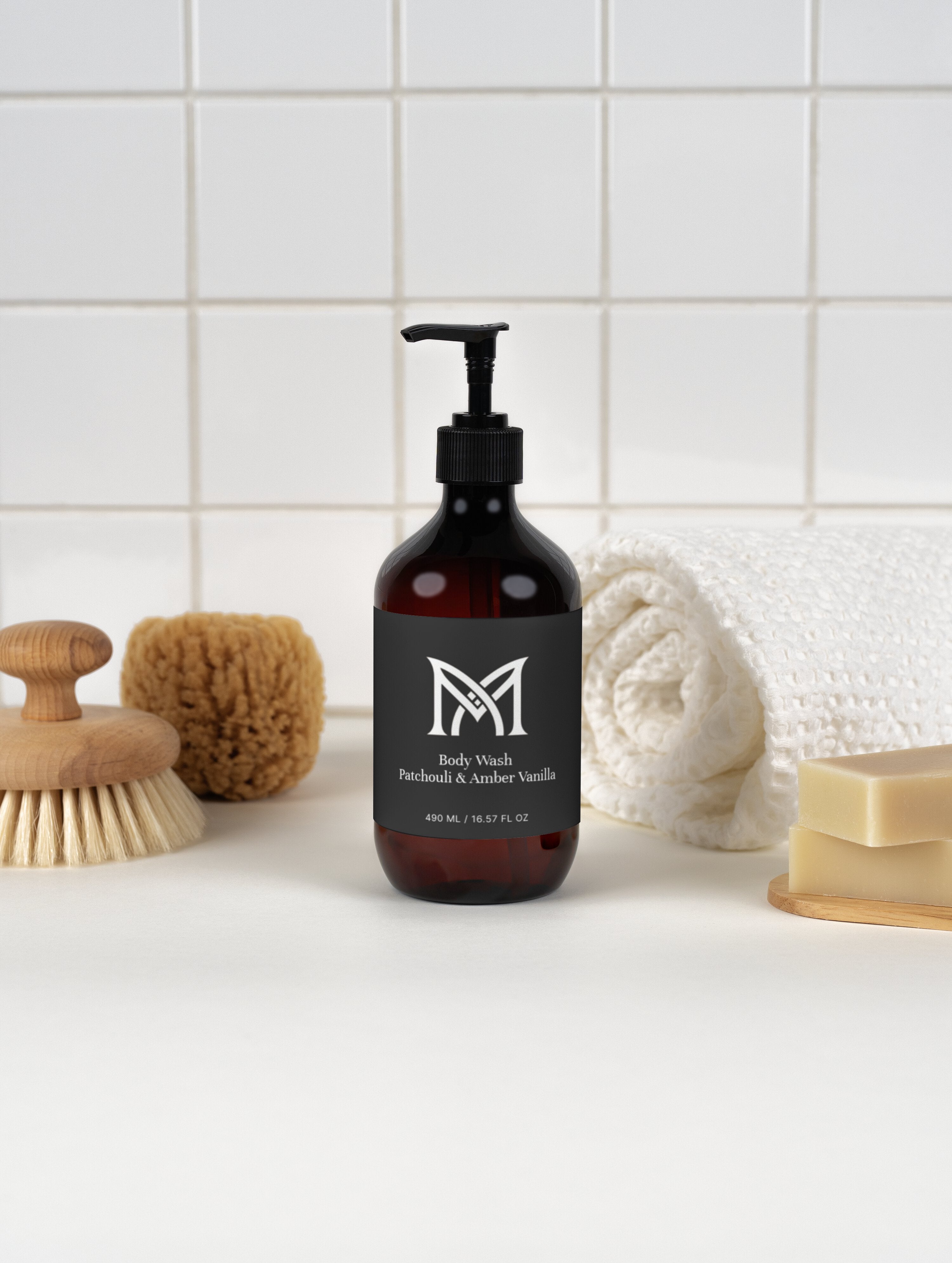 Gel de Banho, Patchouli e Baunilha Ambarada