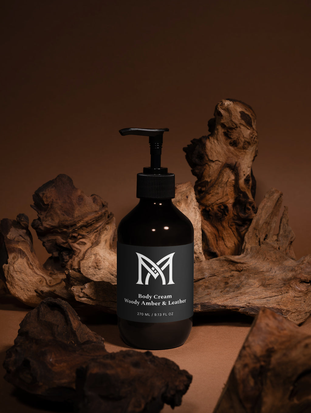 Crème Corps Silk Skin, Ambre Boisé & Cuir